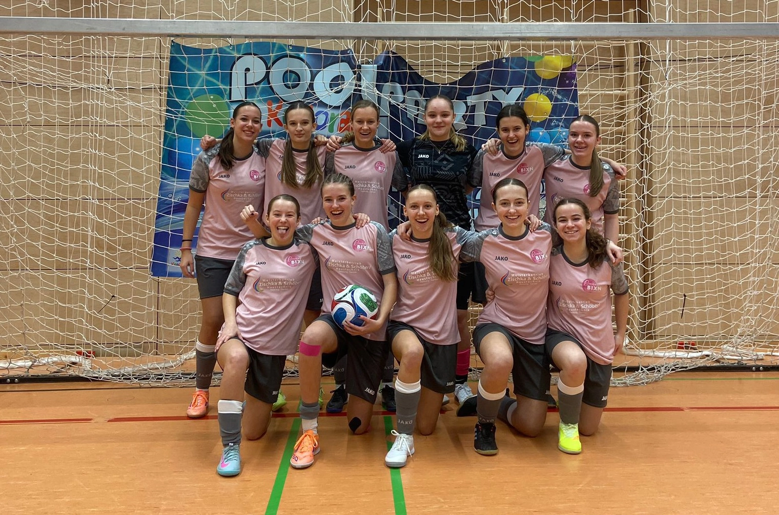 Mannschaftsfoto B-Juniorinnen