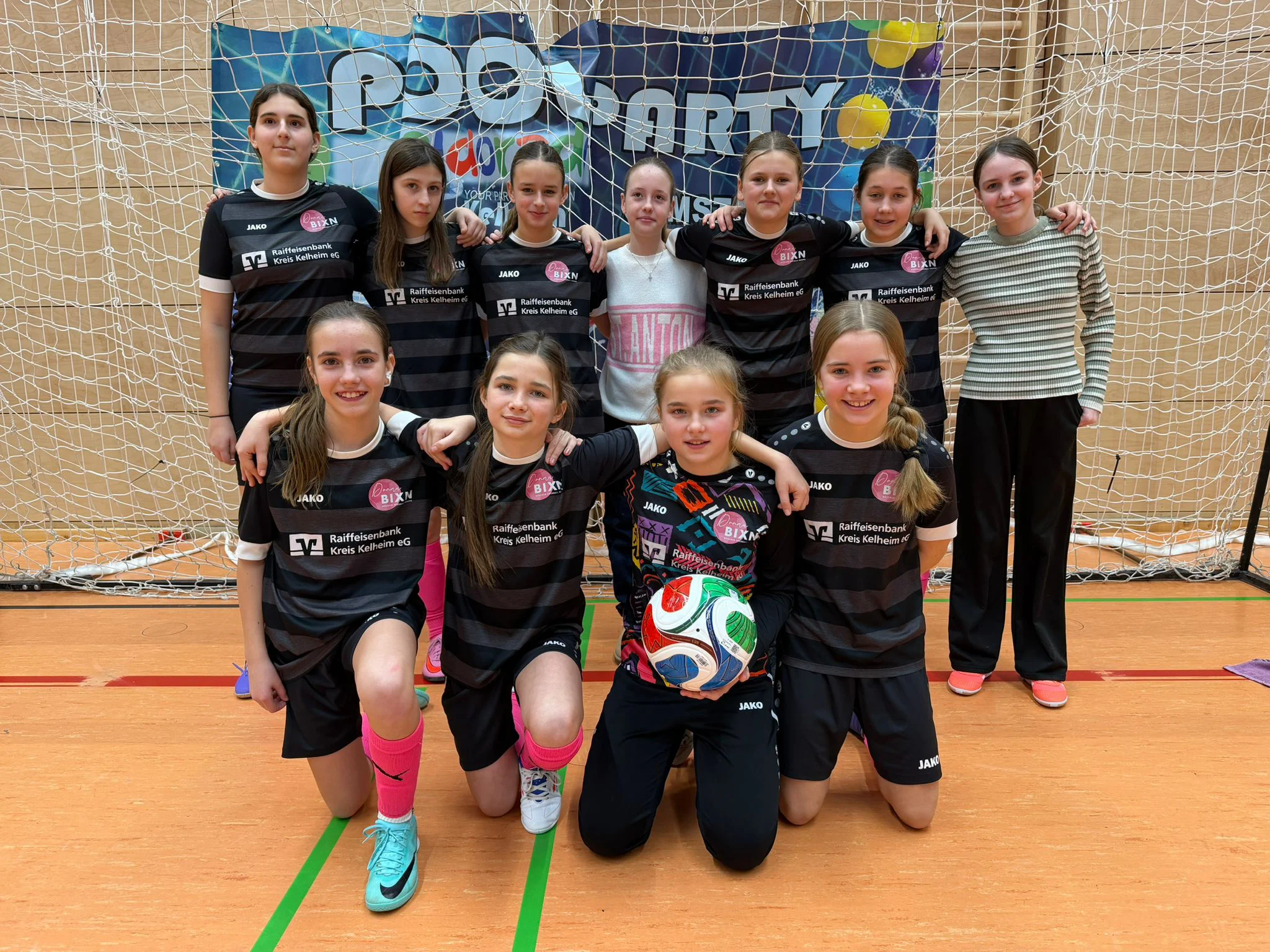 Mannschaftsfoto D-Juniorinnen