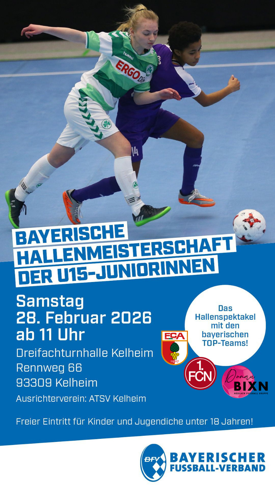 U15 Meisterschaft Plakat