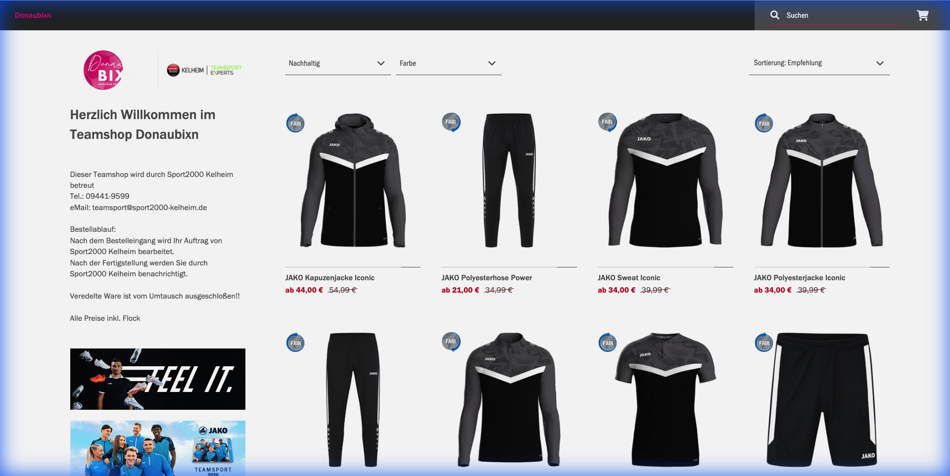 Donau Bixn Teamshop Preview